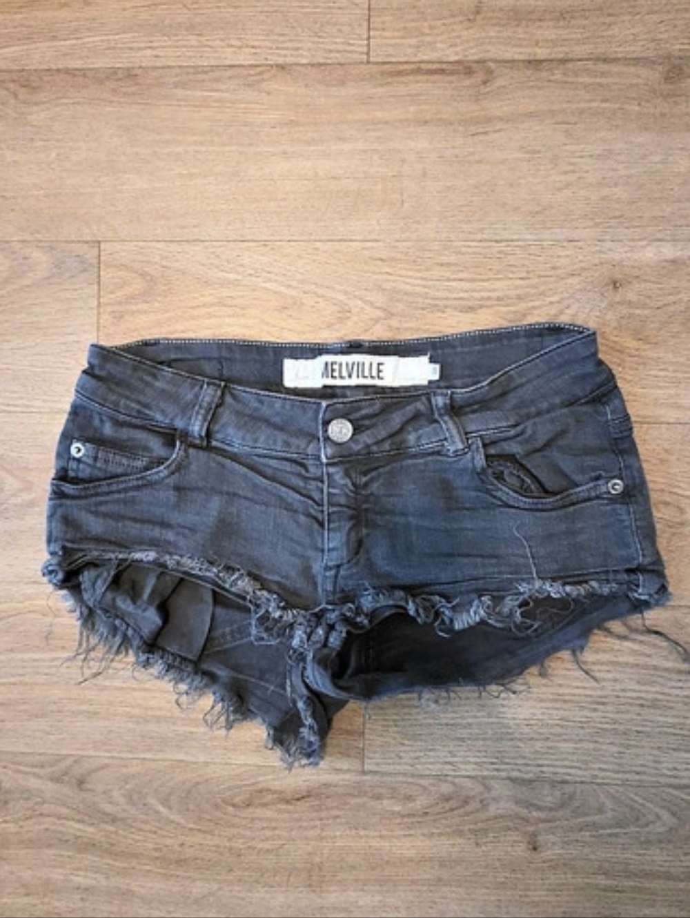 Brandy meville Jean Shorts Distressed